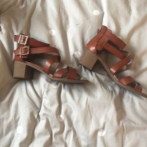 Material Girl Strappy Heeled Sandals